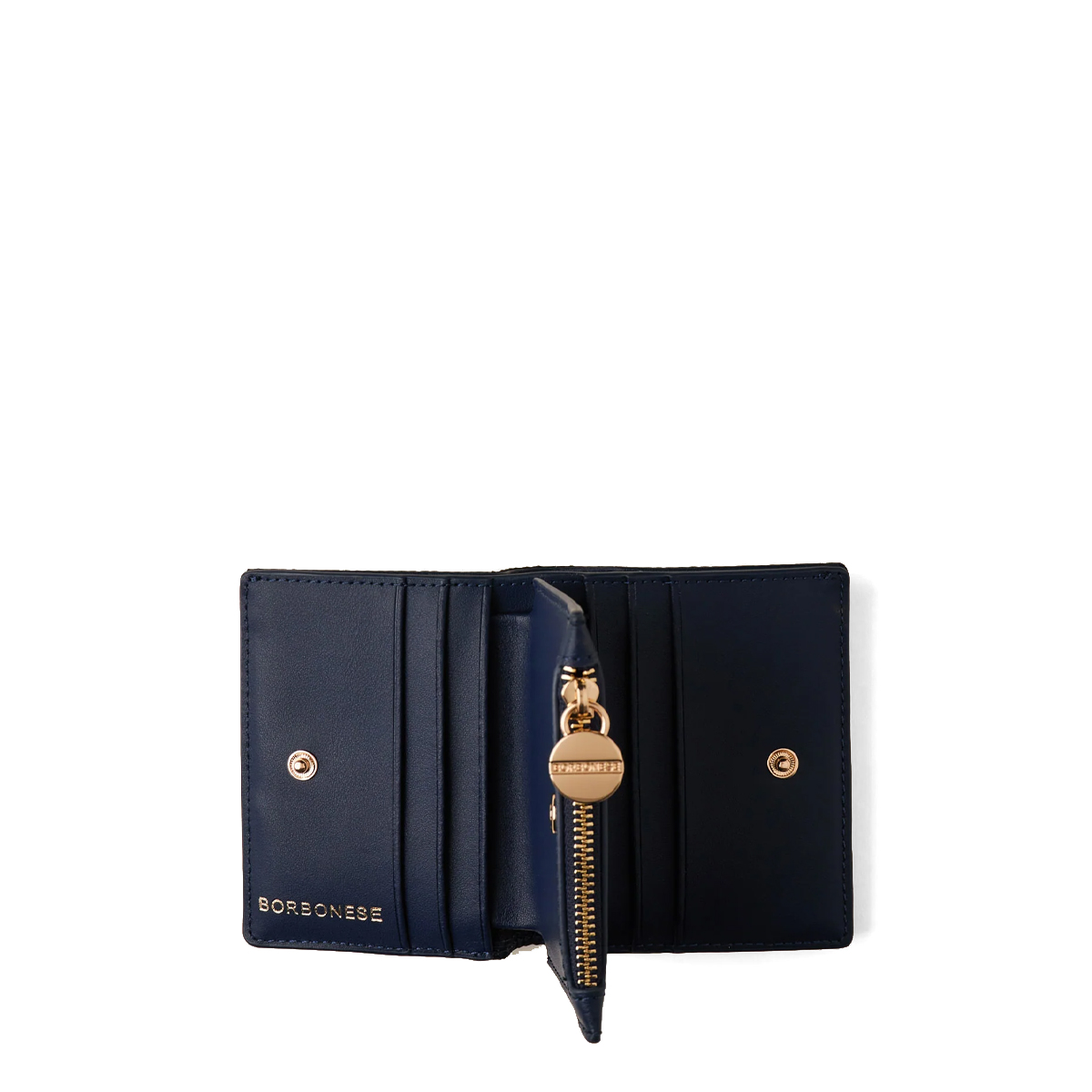 Borbonese Portafoglio Small Blu - 3