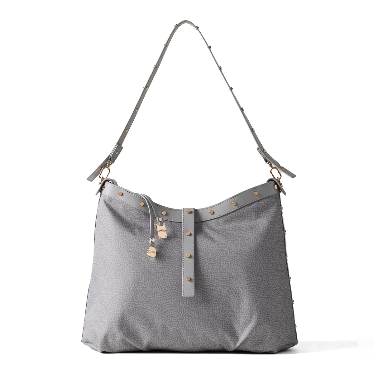 Borbonese Borsa a spalla Hobo Medium Cloud - 1 Borbonese Borsa a spalla Hobo Medium Cloud - 1