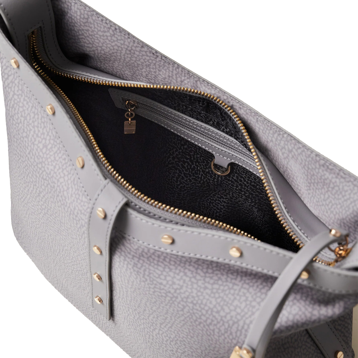 Borbonese Borsa a spalla Hobo Medium Cloud - 4 Borbonese Borsa a spalla Hobo Medium Cloud - 4