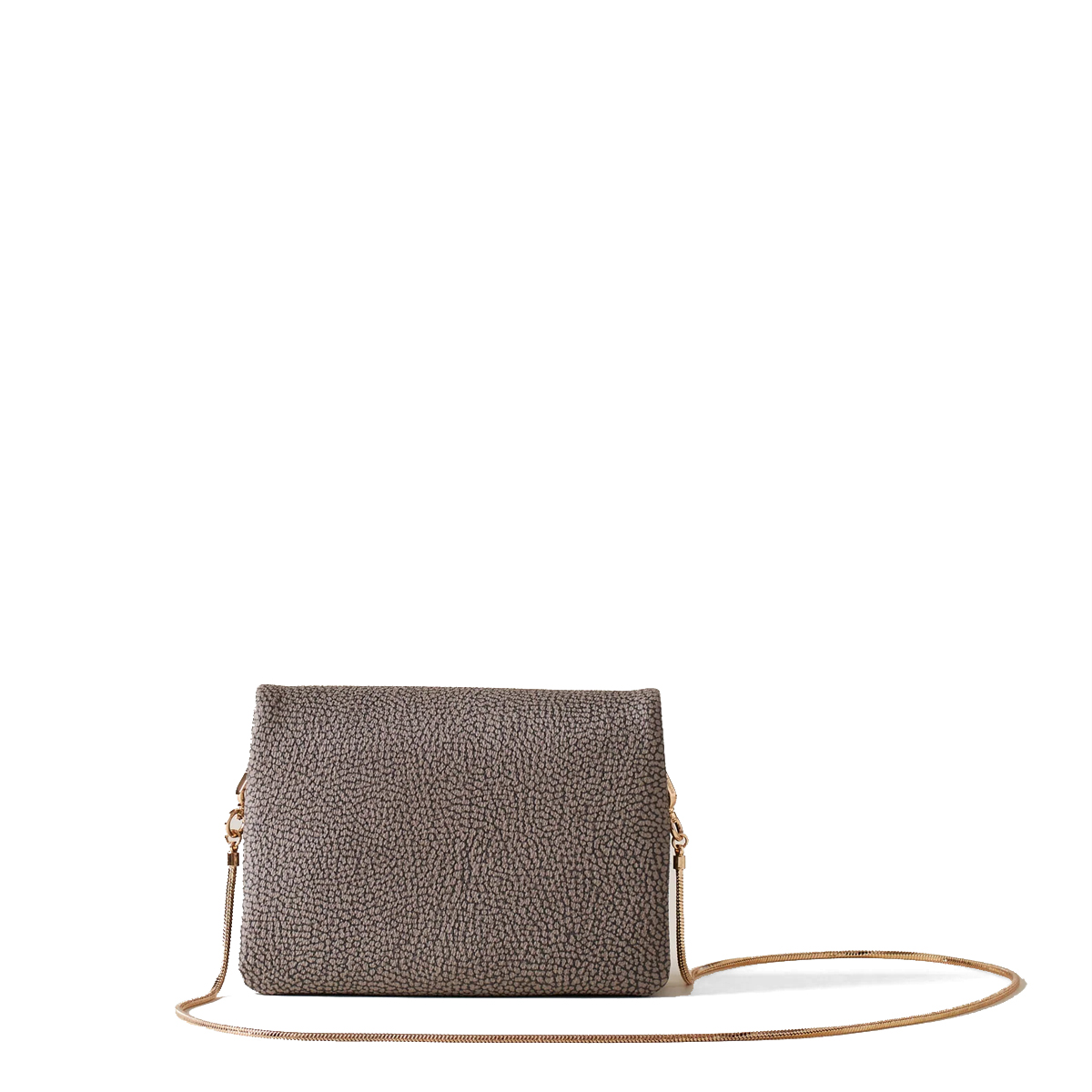 Borbonese Tracollina Mini Bag Clay Grey - 3 Borbonese Tracollina Mini Bag Clay Grey - 3