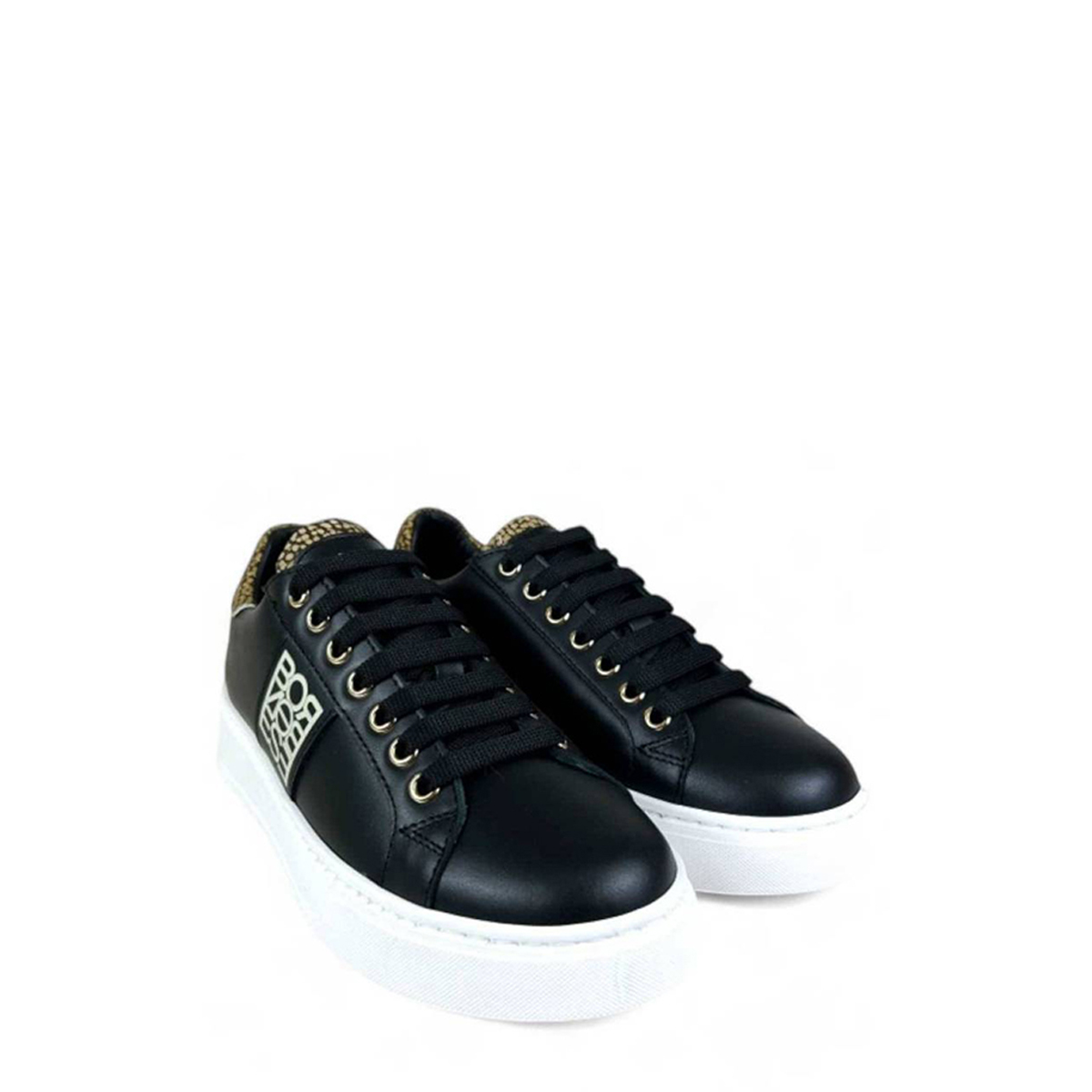 Borbonese Sneakers in pelle con logo Nerop OP Naturale - 2 Borbonese Sneakers in pelle con logo Nerop OP Naturale - 2