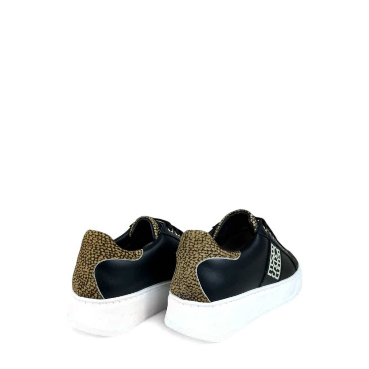 Borbonese Sneakers in pelle con logo Nerop OP Naturale - 3 Borbonese Sneakers in pelle con logo Nerop OP Naturale - 3