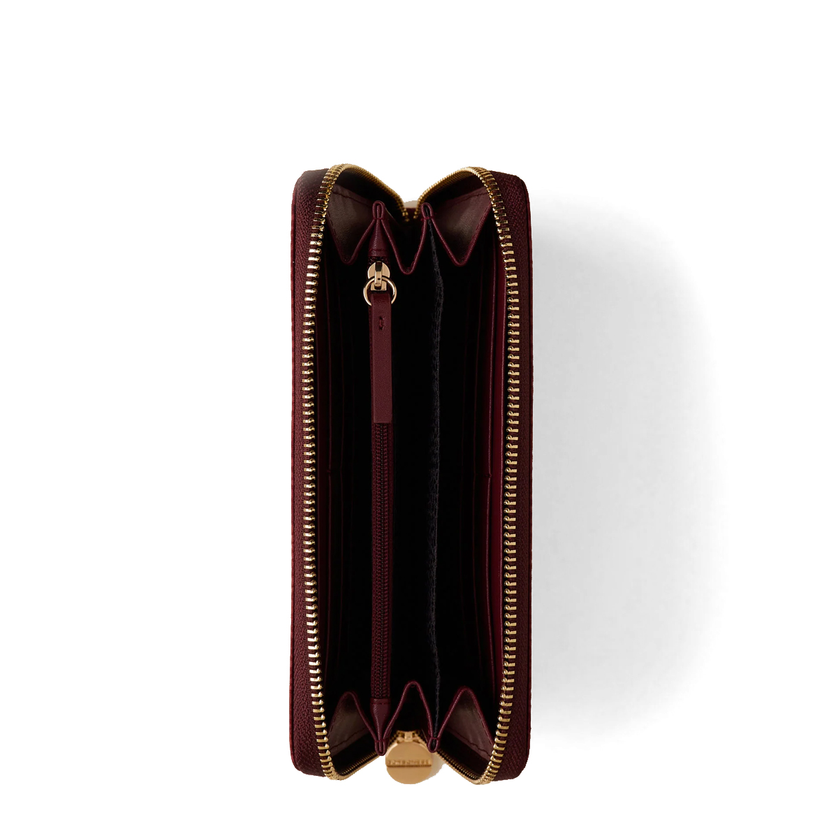 Borbonese Portafoglio RFID in Nylon Riciclato Zip Around Merlot - 3 Borbonese Portafoglio RFID in Nylon Riciclato Zip Around Merlot - 3