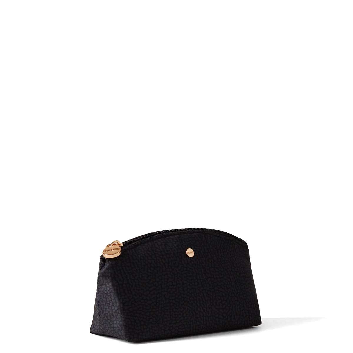 Borbonese Busta Small in tessuto riciclato Dark Black - 2 Borbonese Busta Small in tessuto riciclato Dark Black - 2
