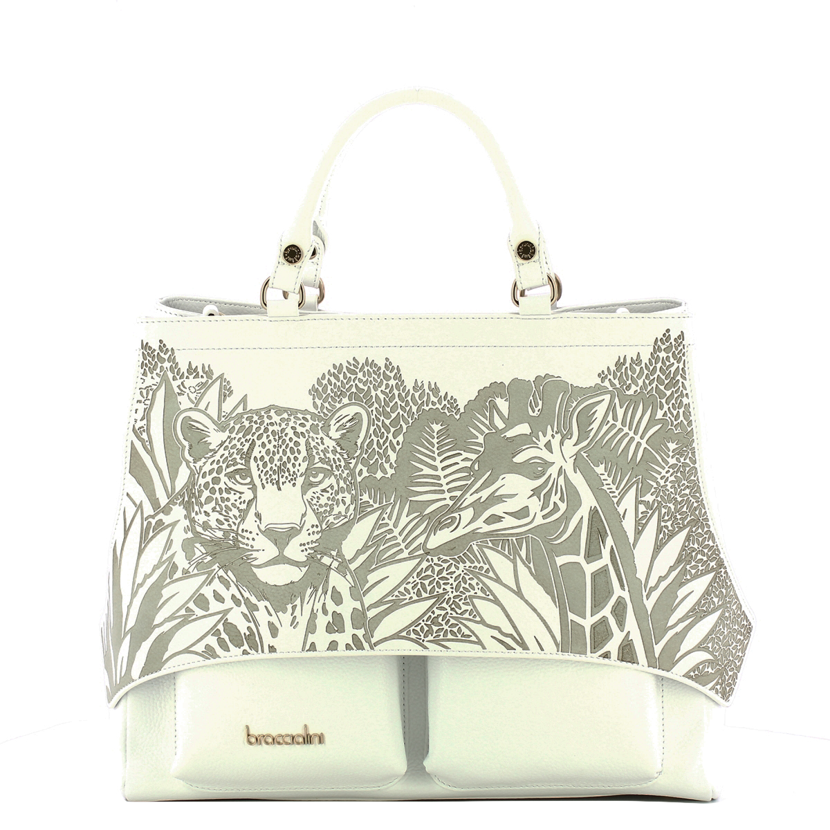 Braccialini Borsa a mano Naomi Bianco - 1 Braccialini Borsa a mano Naomi Bianco - 1