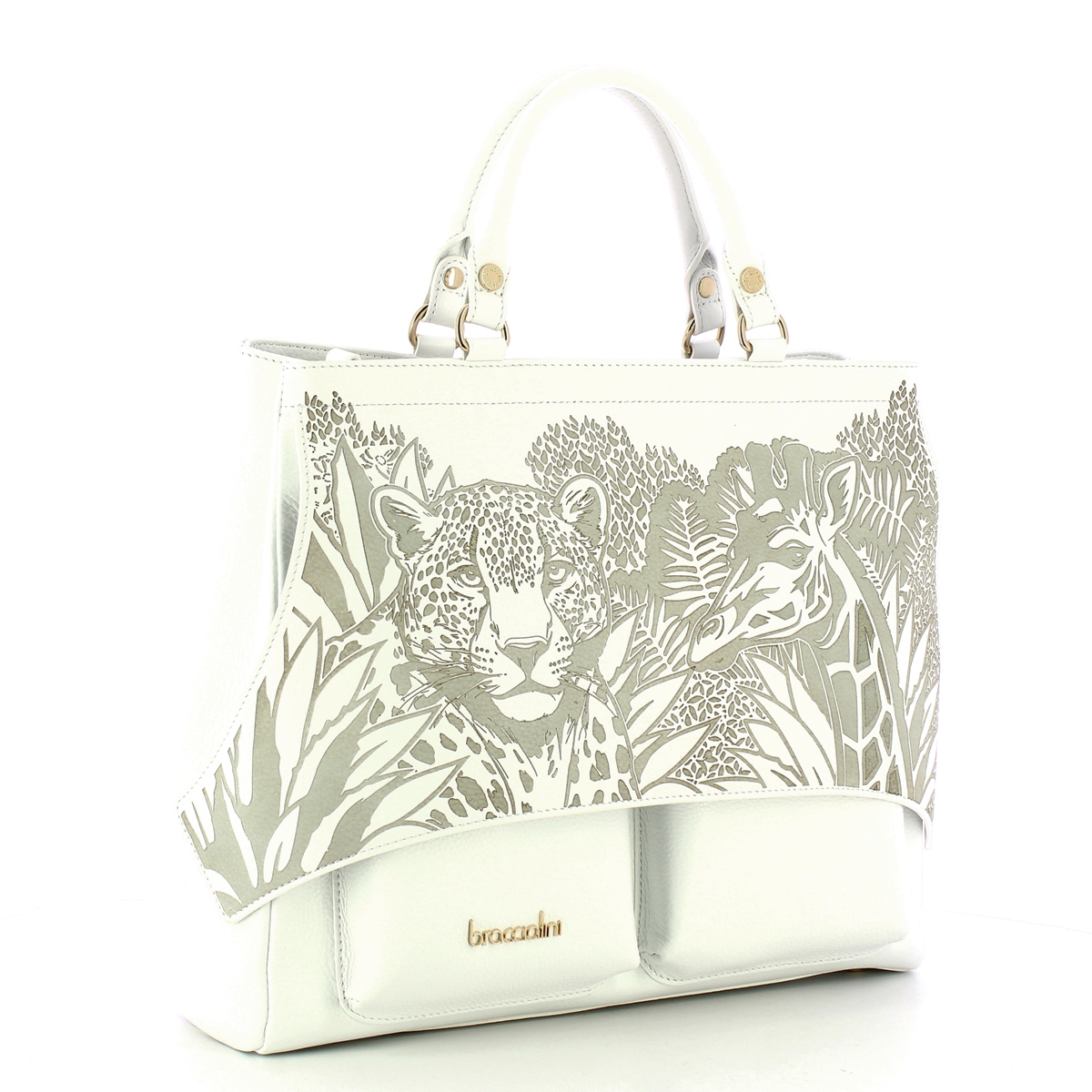 Braccialini Borsa a mano Naomi Bianco - 2 Braccialini Borsa a mano Naomi Bianco - 2