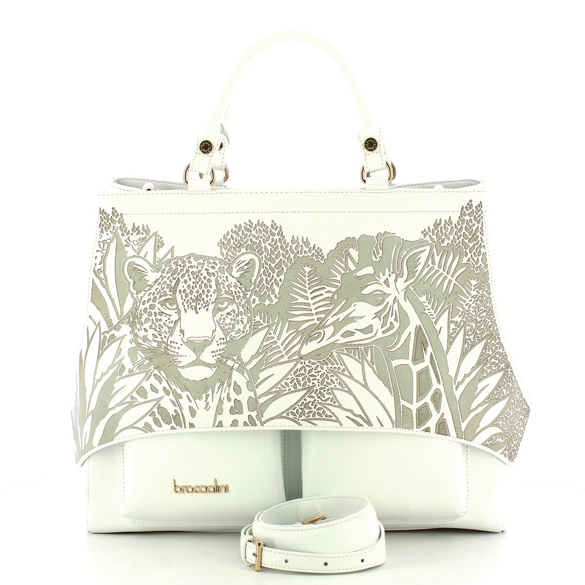 Braccialini Borsa a mano Naomi Bianco - 4 Braccialini Borsa a mano Naomi Bianco - 4