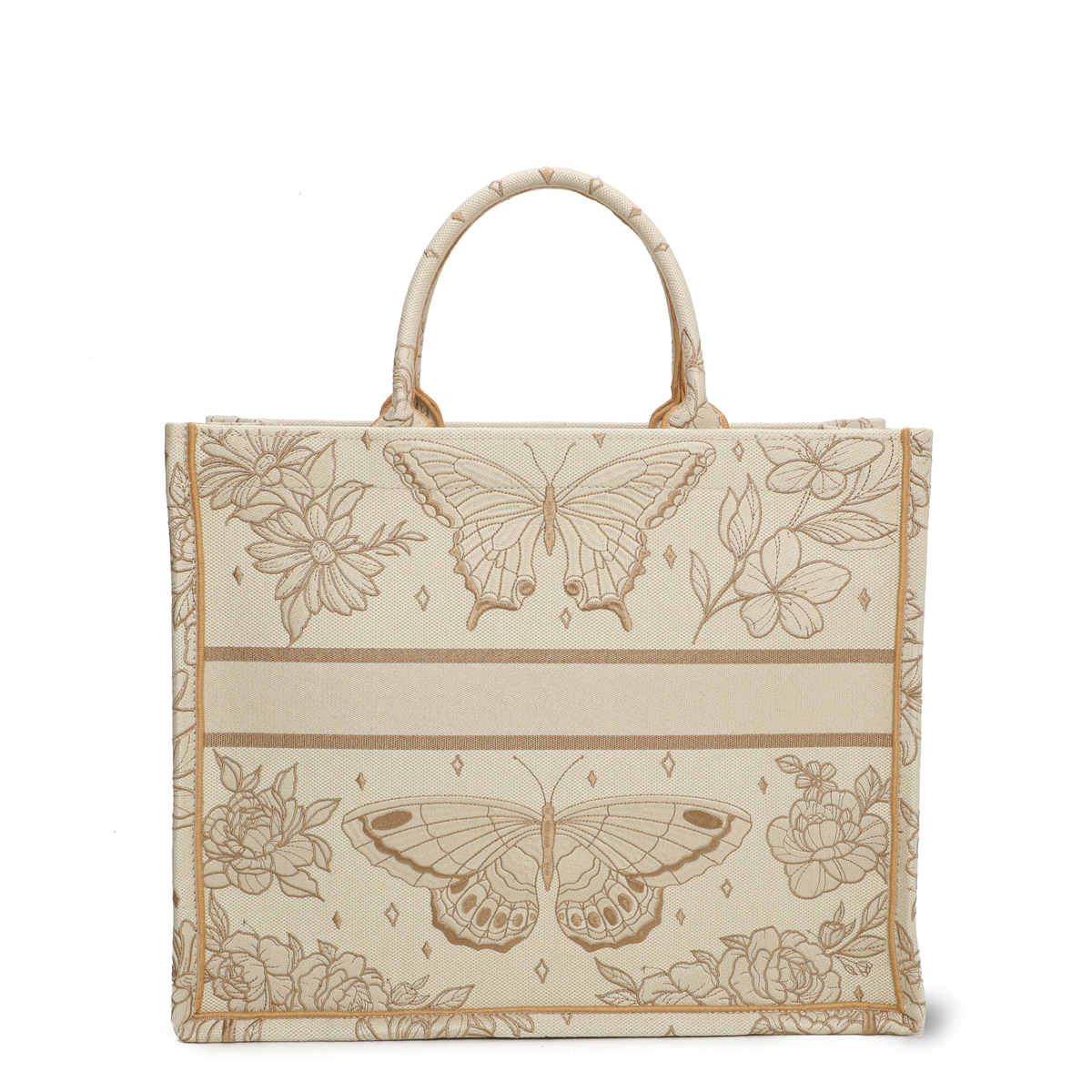 Braccialini Borsa a mano Queen grande Farfalle - 4