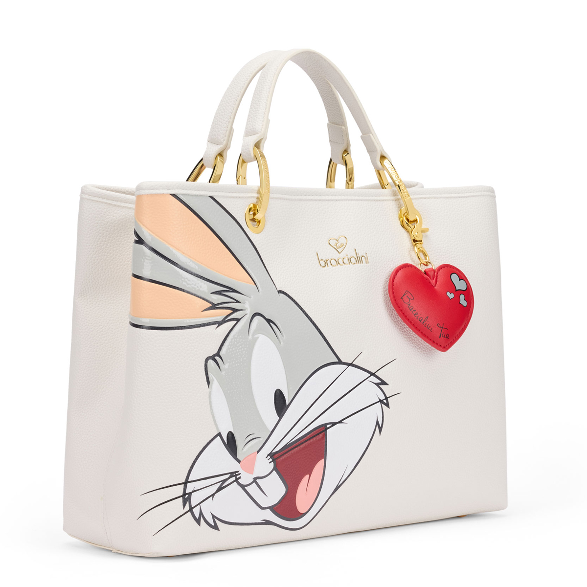 Braccialini Borsa a mano Beth grande Looney Tunes - 2