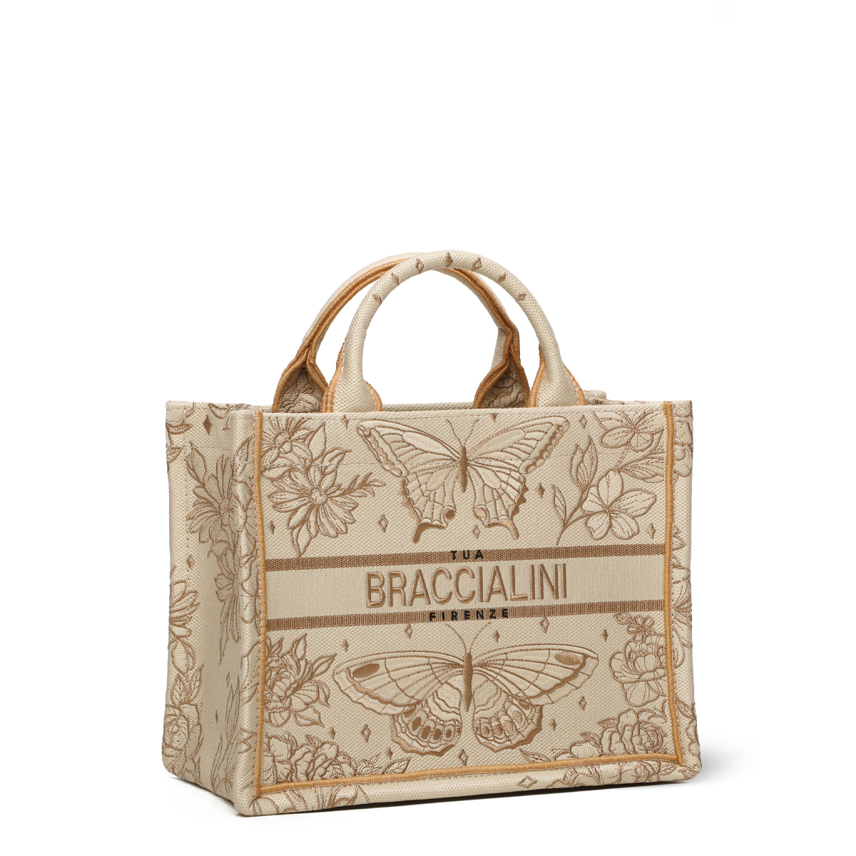 Braccialini Borsa a mano Queen Farfalle - 3