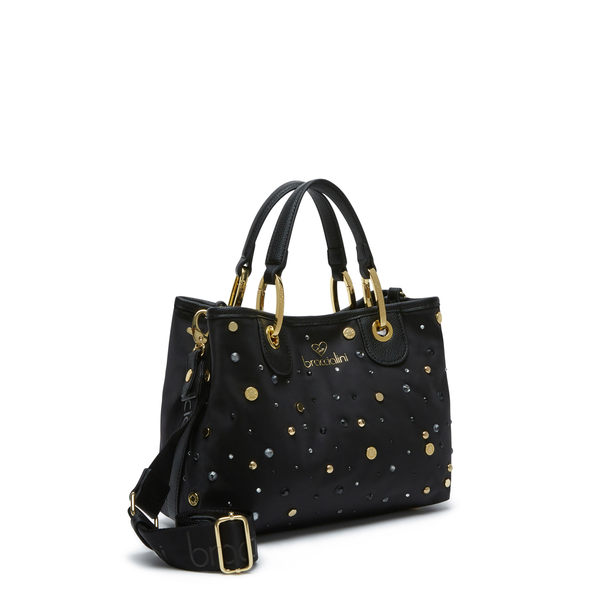 Braccialini Beth Strass small Nero Handbag - 3 Braccialini Beth Strass small Nero Handbag - 3