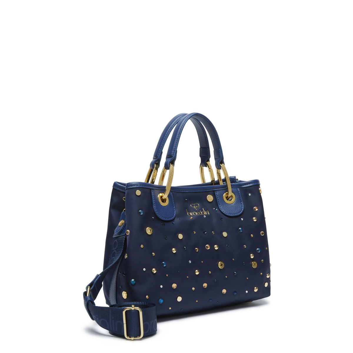 Braccialini Beth Strass small Blu Handbag - 3 Braccialini Beth Strass small Blu Handbag - 3