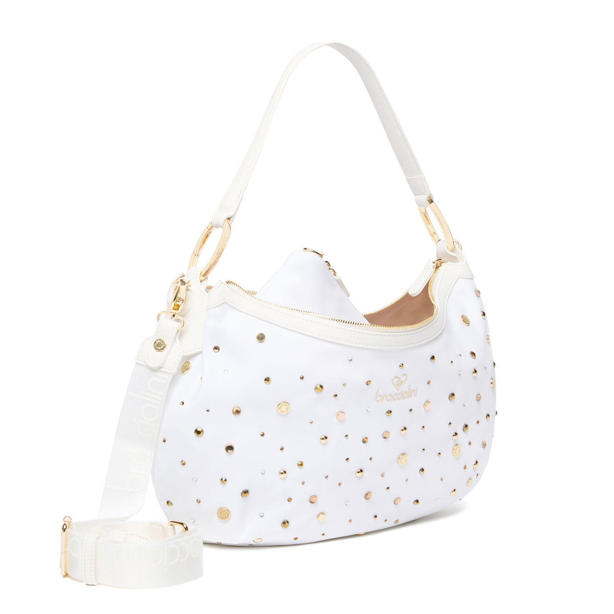 Braccialini Sottospalla Beth Strass Bianco - 3 Braccialini Sottospalla Beth Strass Bianco - 3