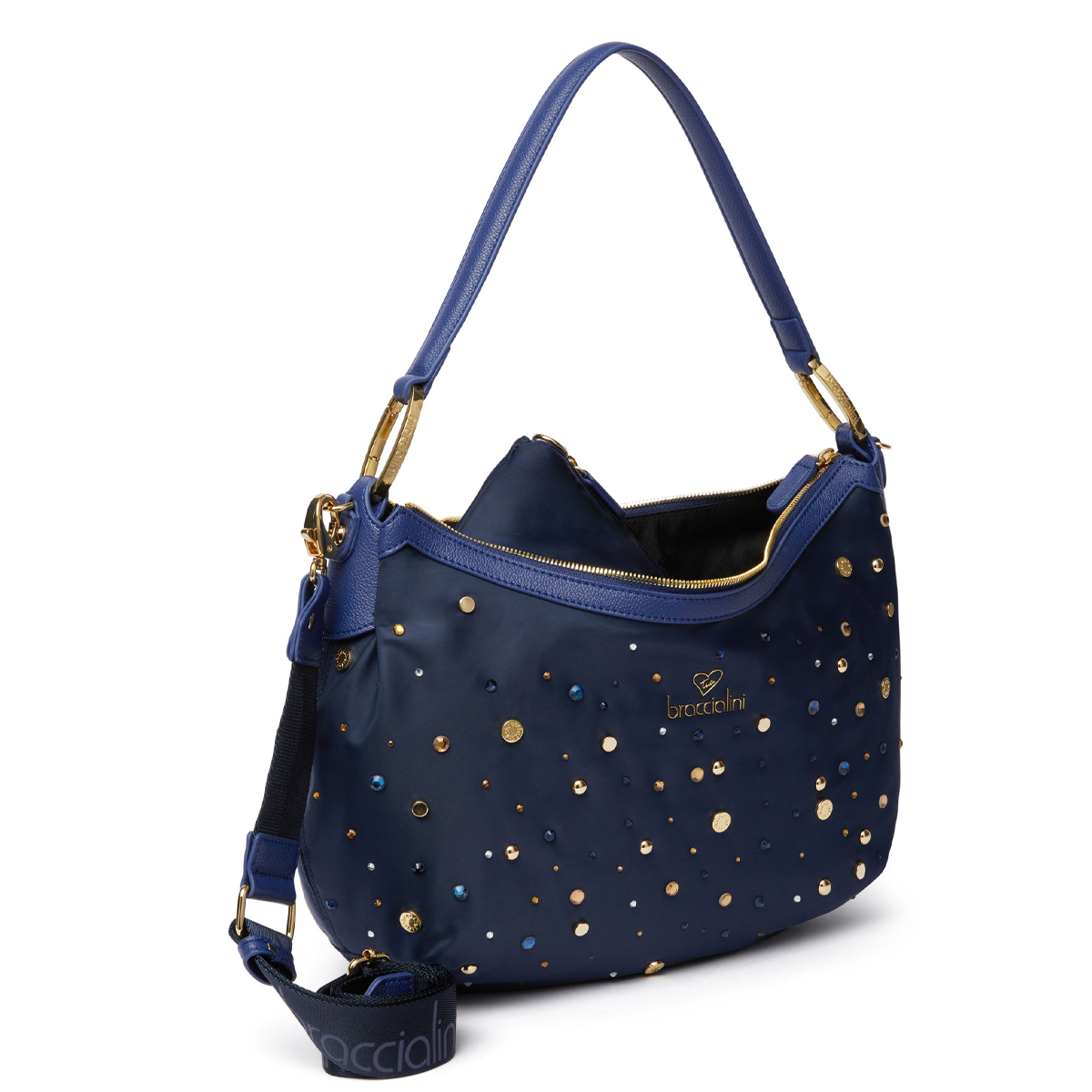 Braccialini Sottospalla Beth Strass Blu - 3