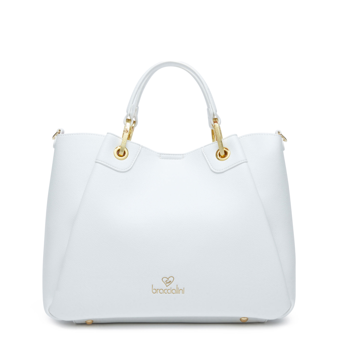 Braccialini Borsa a mano Amy grande Bianco - 1