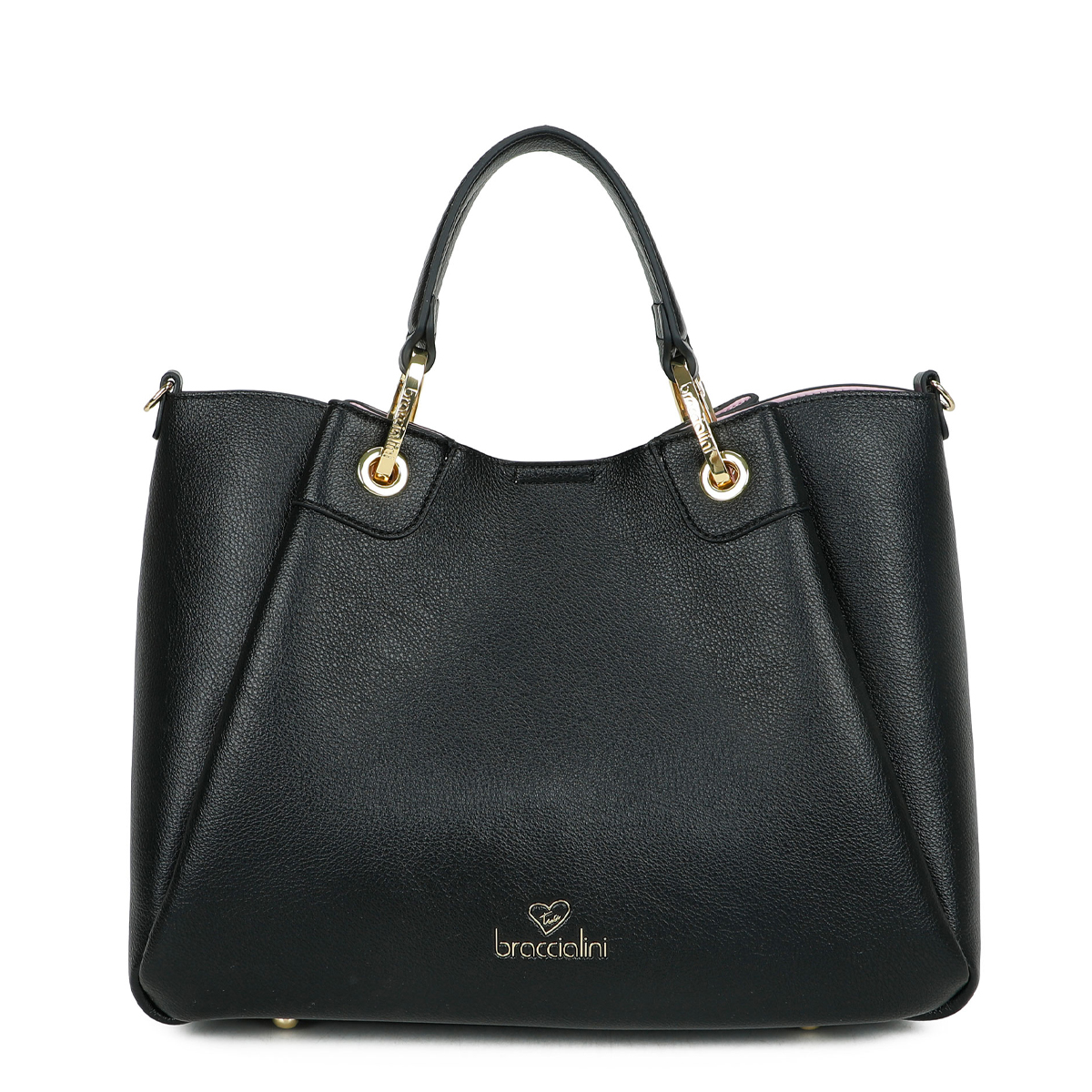 Braccialini Borsa a mano Amy grande Nero - 1