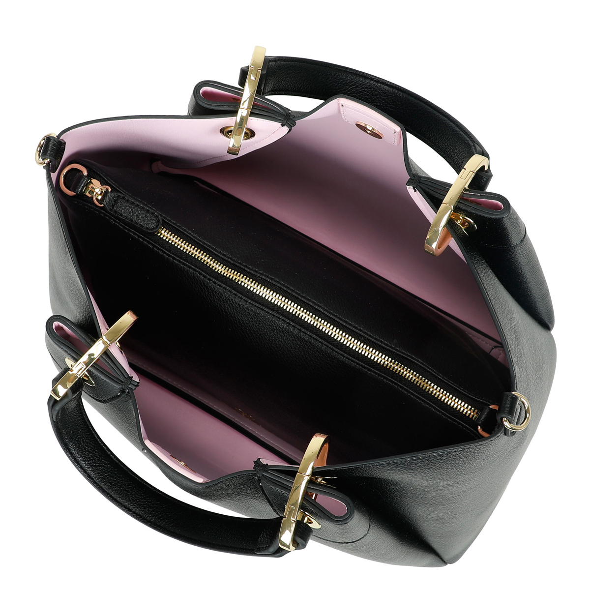 Braccialini Borsa a mano Amy grande Nero - 4