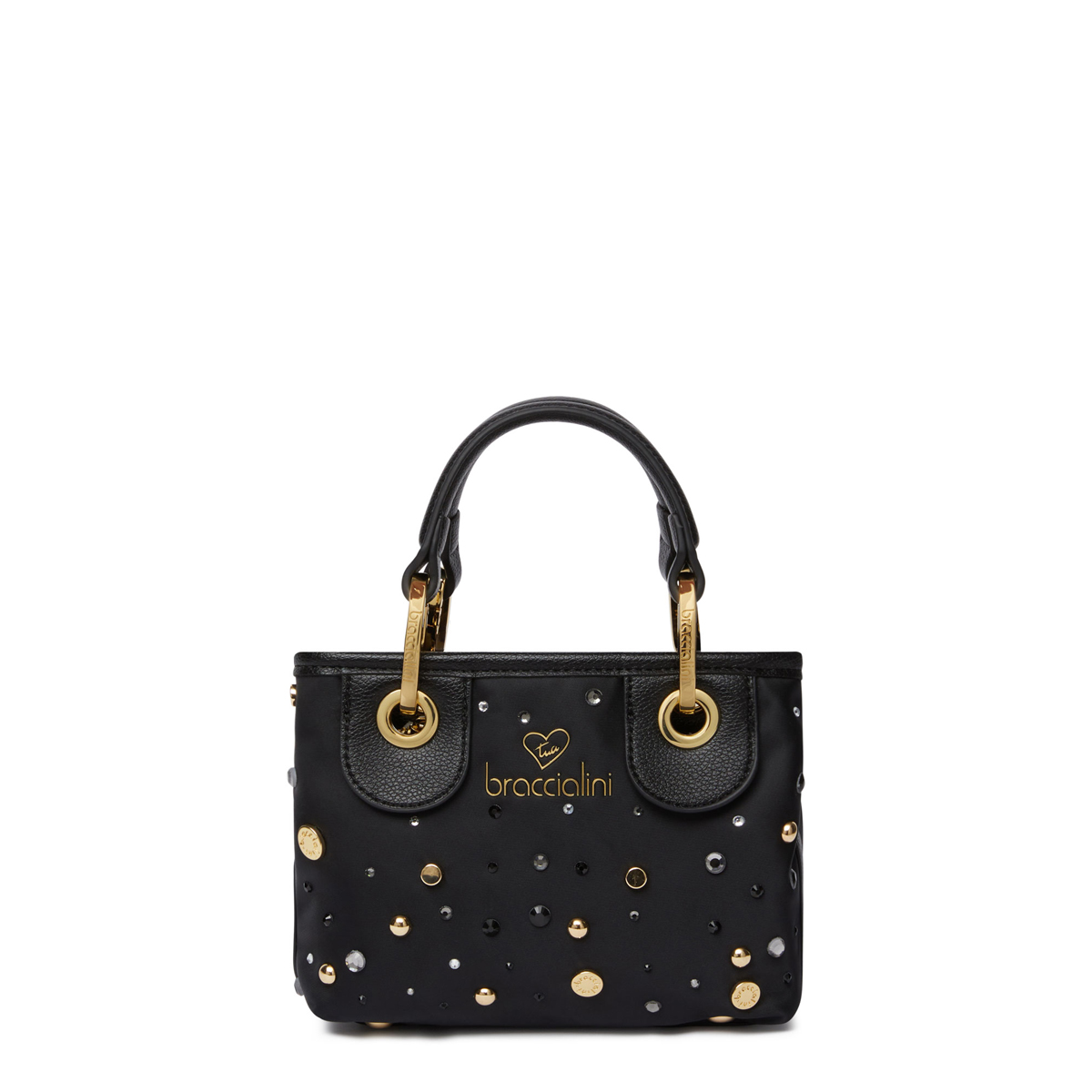 Braccialini Borsa a mano Bethe Strass Nero - 1 Braccialini Borsa a mano Bethe Strass Nero - 1
