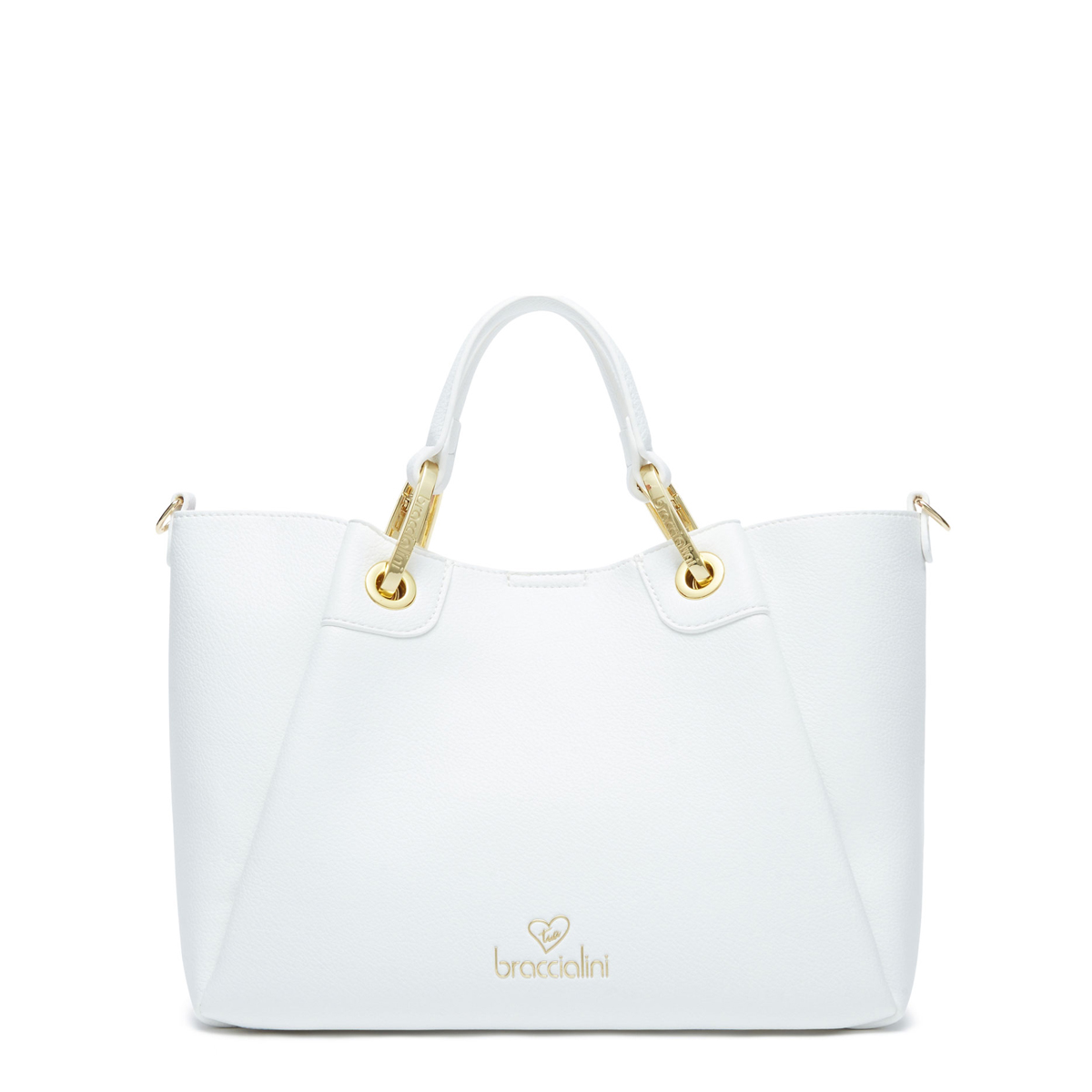 Braccialini Borsa a mano Amy media Bianco - 1