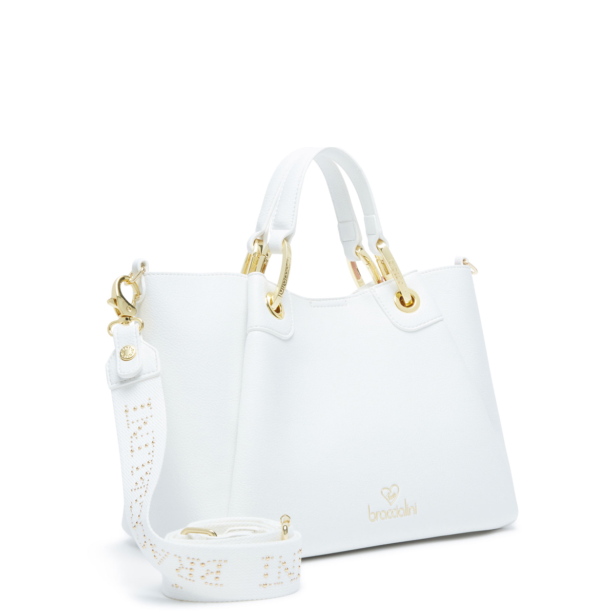 Braccialini Borsa a mano Amy media Bianco - 2