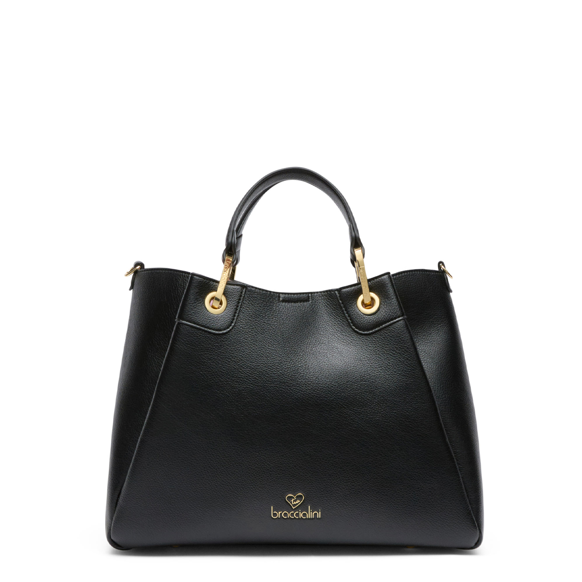 Braccialini Borsa a mano Amy media Nero - 1 Braccialini Borsa a mano Amy media Nero - 1