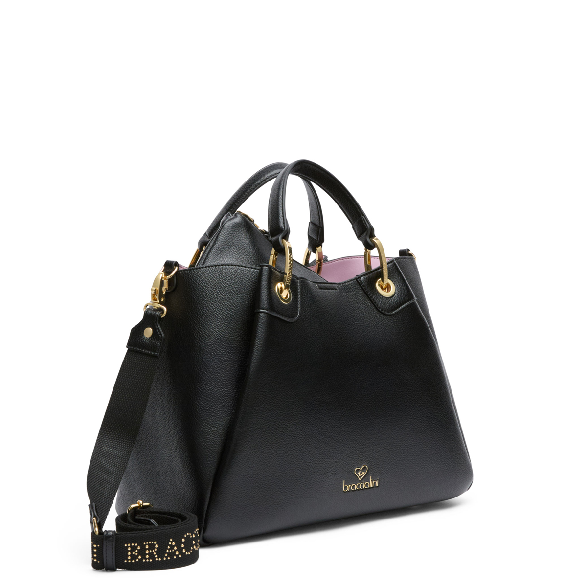 Braccialini Borsa a mano Amy media Nero - 3 Braccialini Borsa a mano Amy media Nero - 3