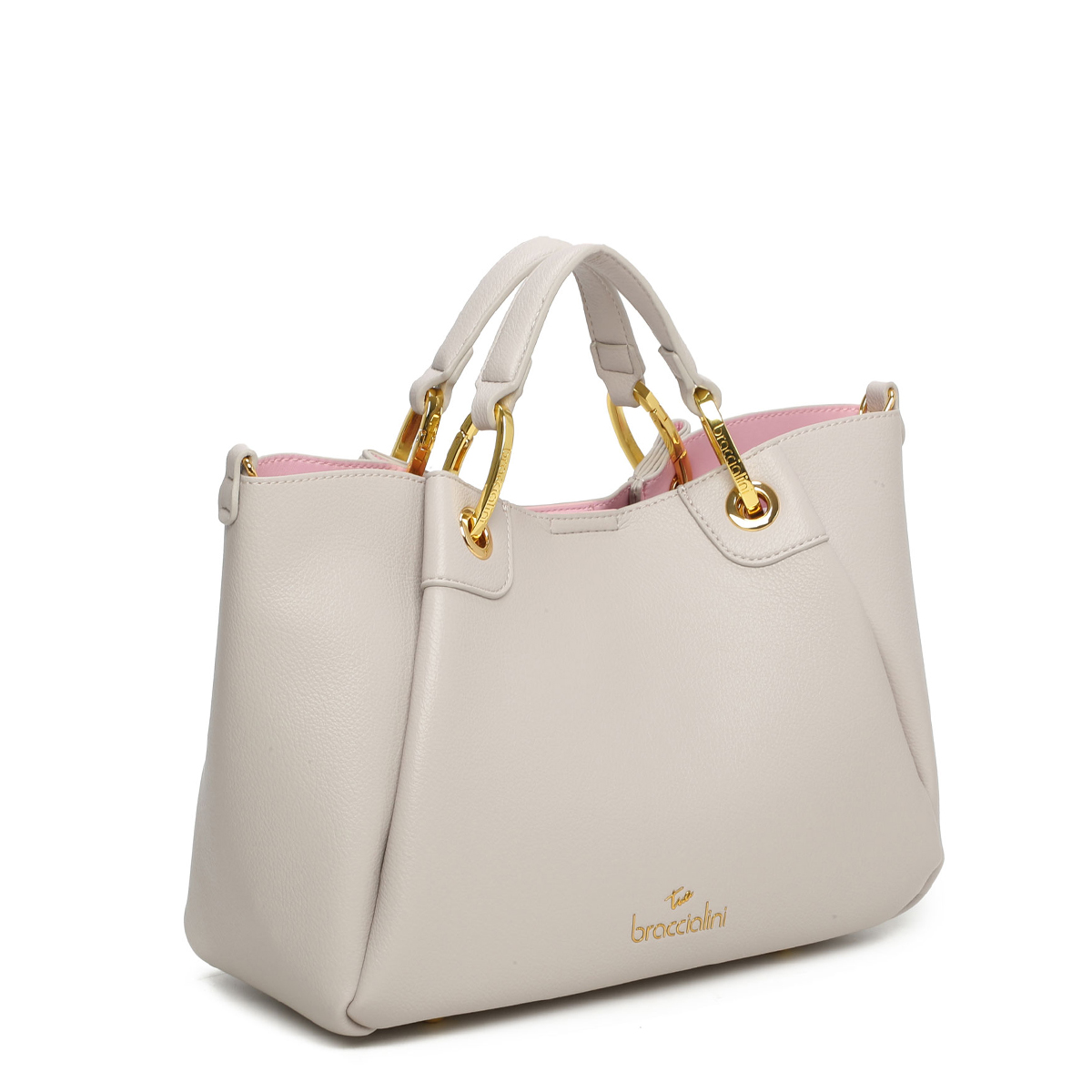 Braccialini Borsa a mano Amy media Grigio - 4 Braccialini Borsa a mano Amy media Grigio - 4