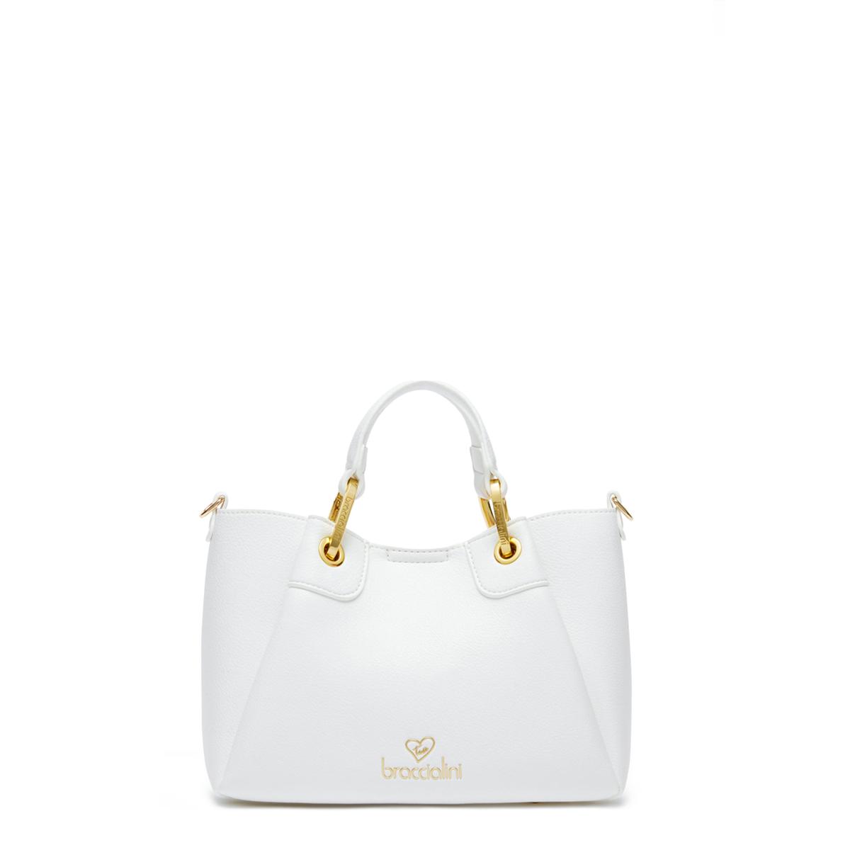 Braccialini Borsa a mano Amy piccola Bianco - 1 Braccialini Borsa a mano Amy piccola Bianco - 1