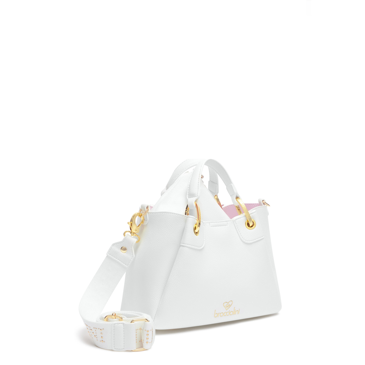 Braccialini Borsa a mano Amy piccola Bianco - 3 Braccialini Borsa a mano Amy piccola Bianco - 3