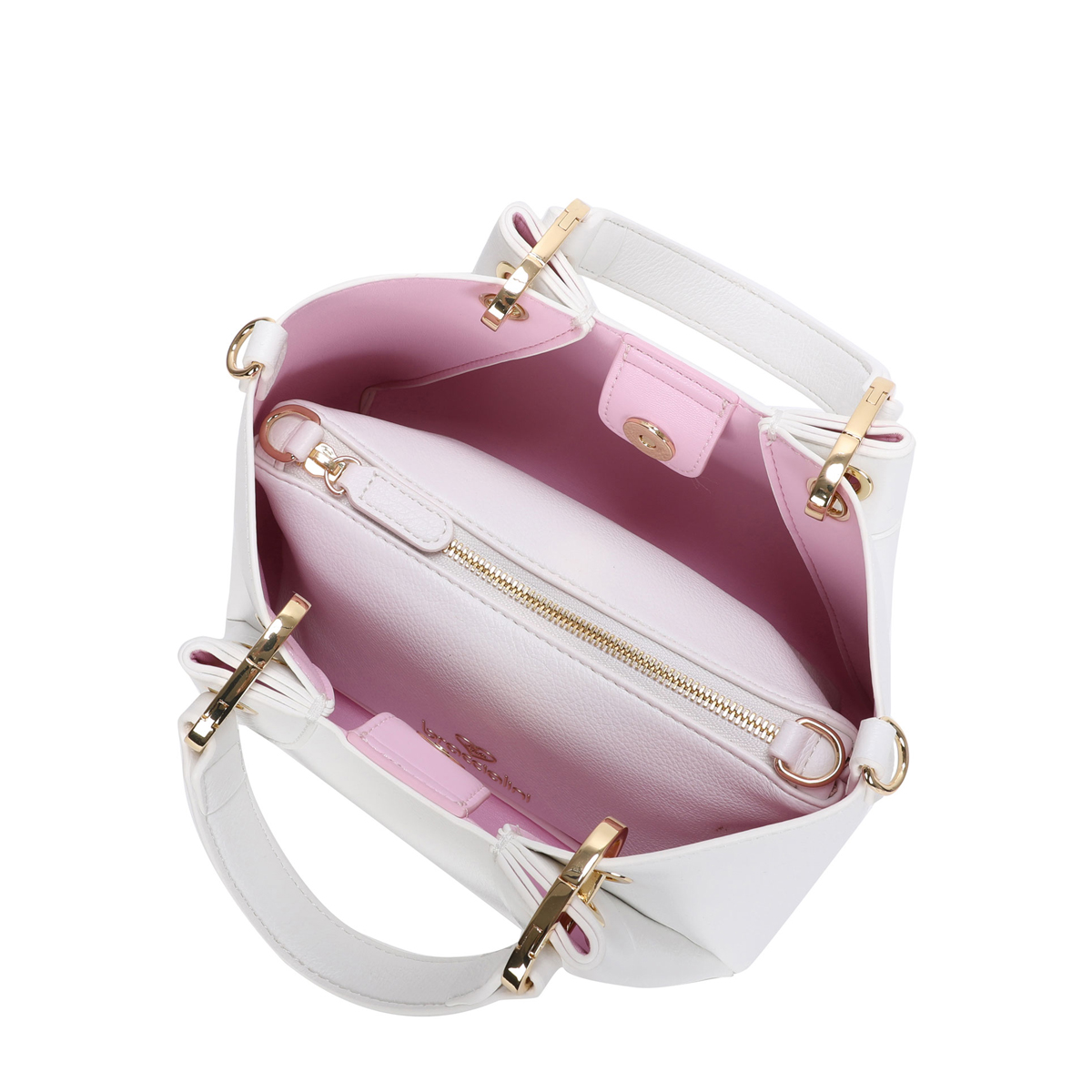 Braccialini Borsa a mano Amy piccola Bianco - 5 Braccialini Borsa a mano Amy piccola Bianco - 5