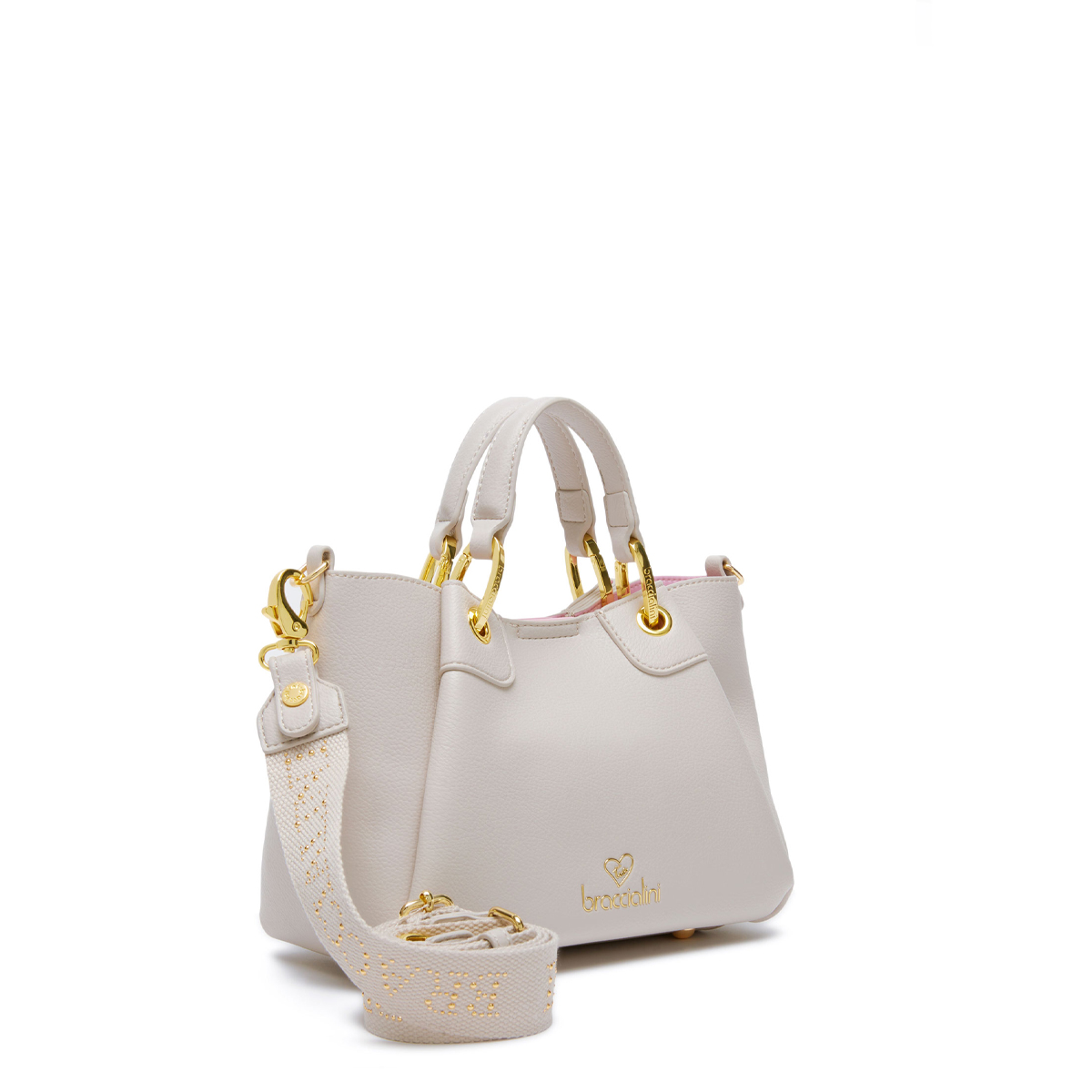 Braccialini Borsa a mano Amy piccola Grigio - 3 Braccialini Borsa a mano Amy piccola Grigio - 3