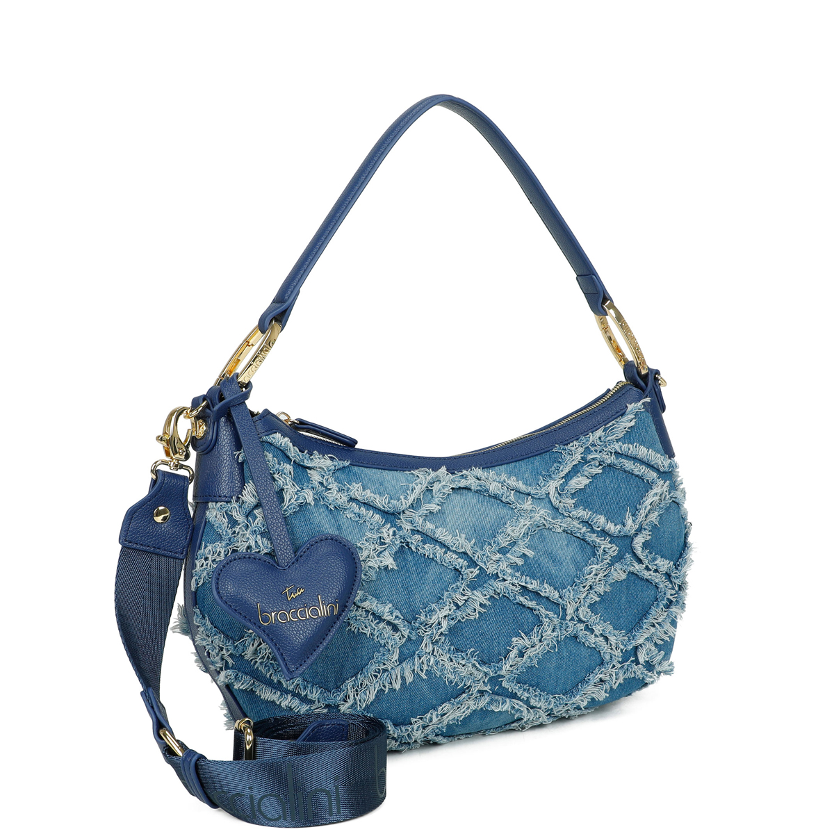 Braccialini Sottospalla Beth Jeans Blu - 2