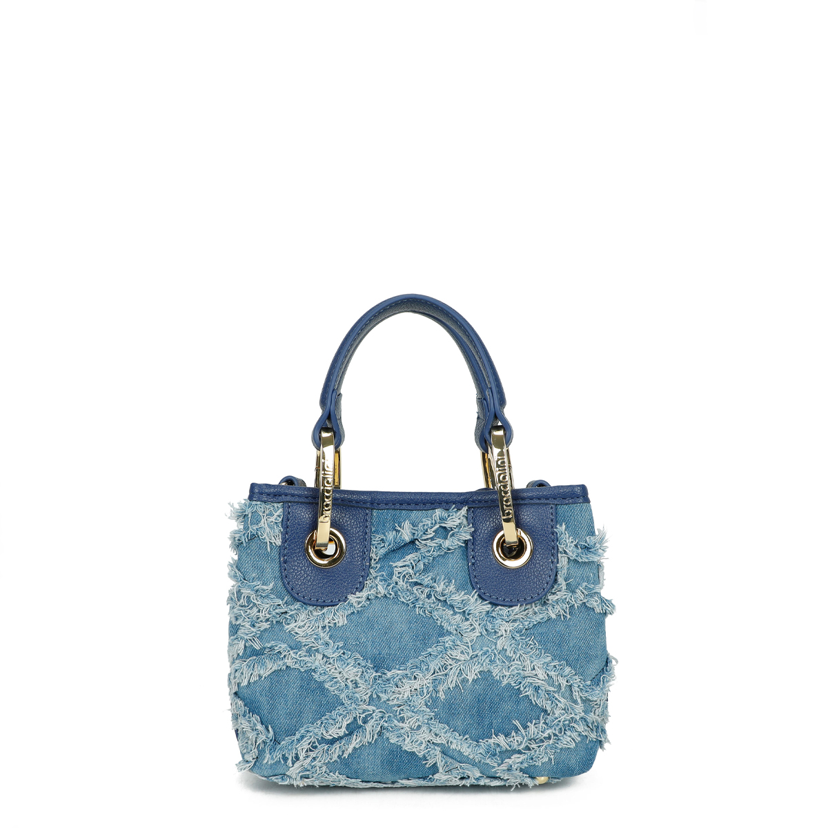 Braccialini Borsa a mano Beth Jeans mini Blu - 3