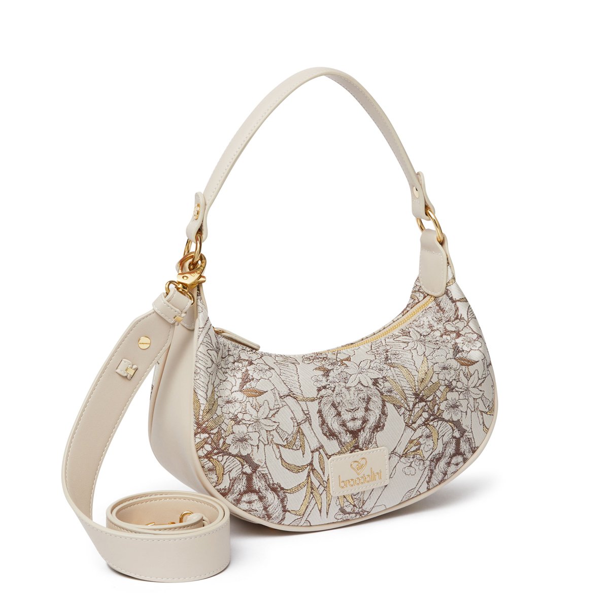 Braccialini Sottospalla Jacquard Beige - 2