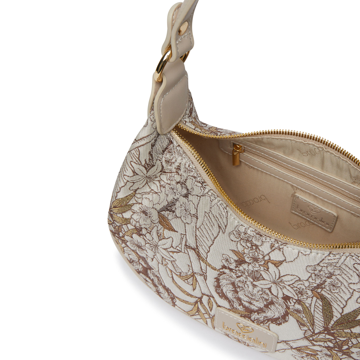 Braccialini Sottospalla Jacquard Beige - 3