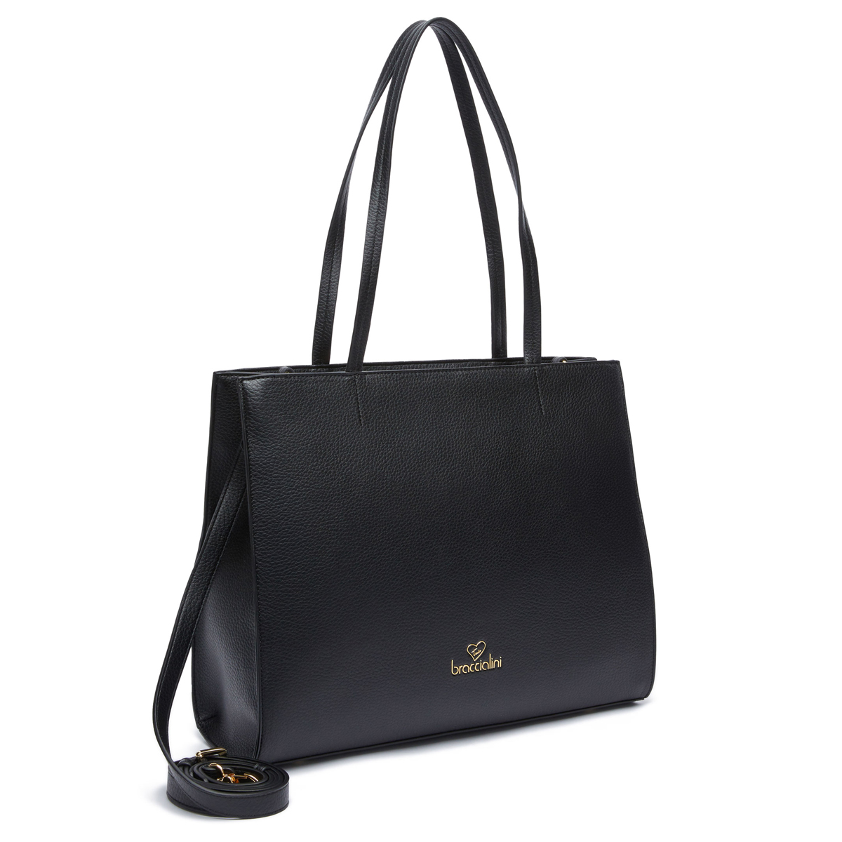 Braccialini Borsa a spalla Meg Nero - 2 Braccialini Borsa a spalla Meg Nero - 2