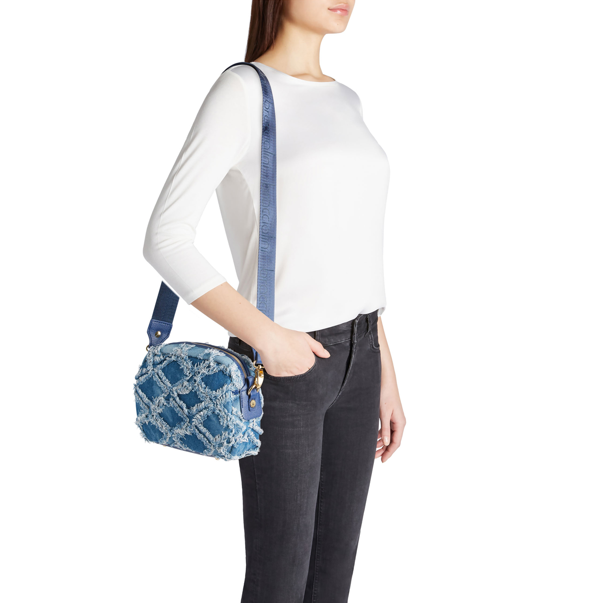 Braccialini Borsetta a mano Jinny Jeans Blu - 2 Braccialini Borsetta a mano Jinny Jeans Blu - 2