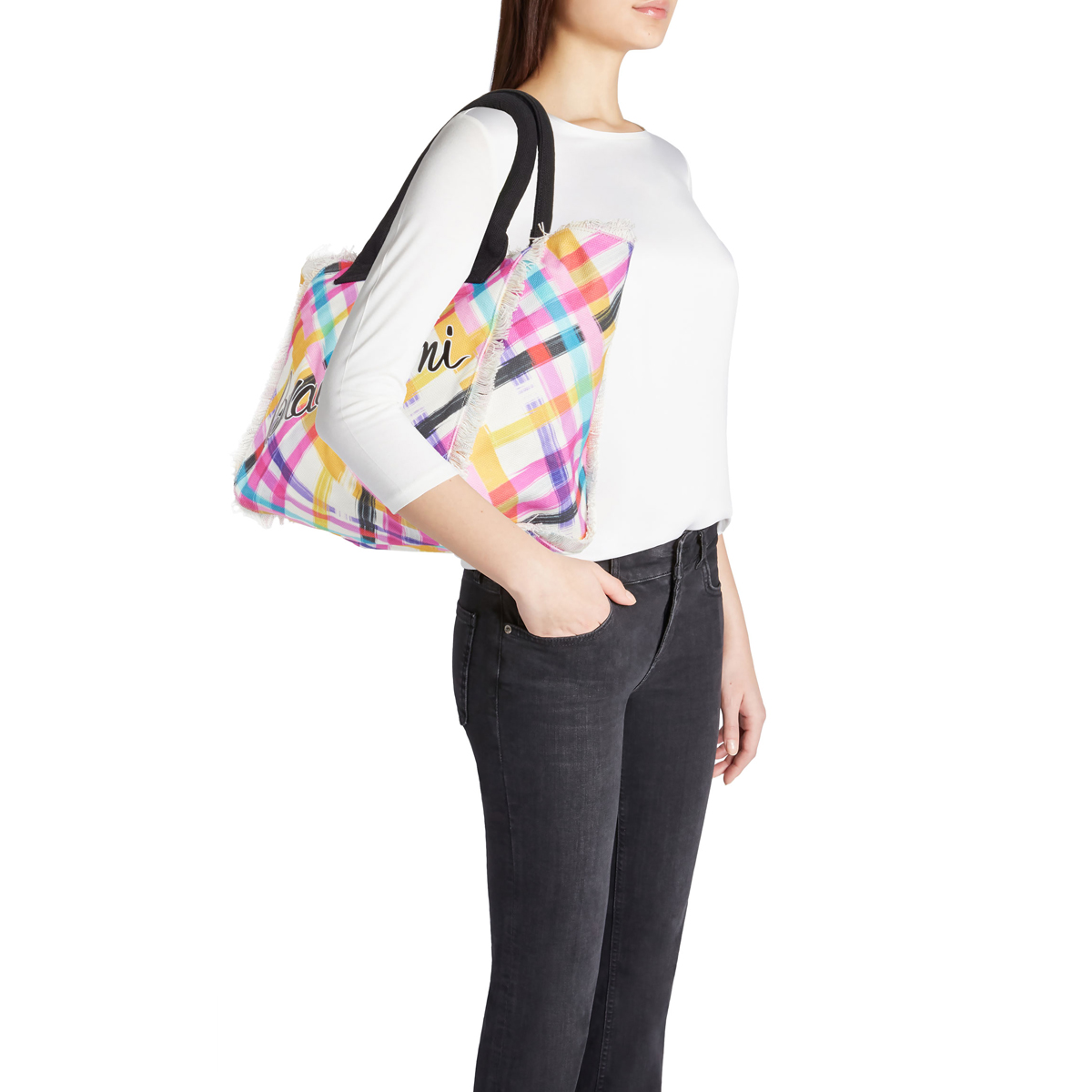 Braccialini Shopper Summer Tartan - 5 Braccialini Shopper Summer Tartan - 5