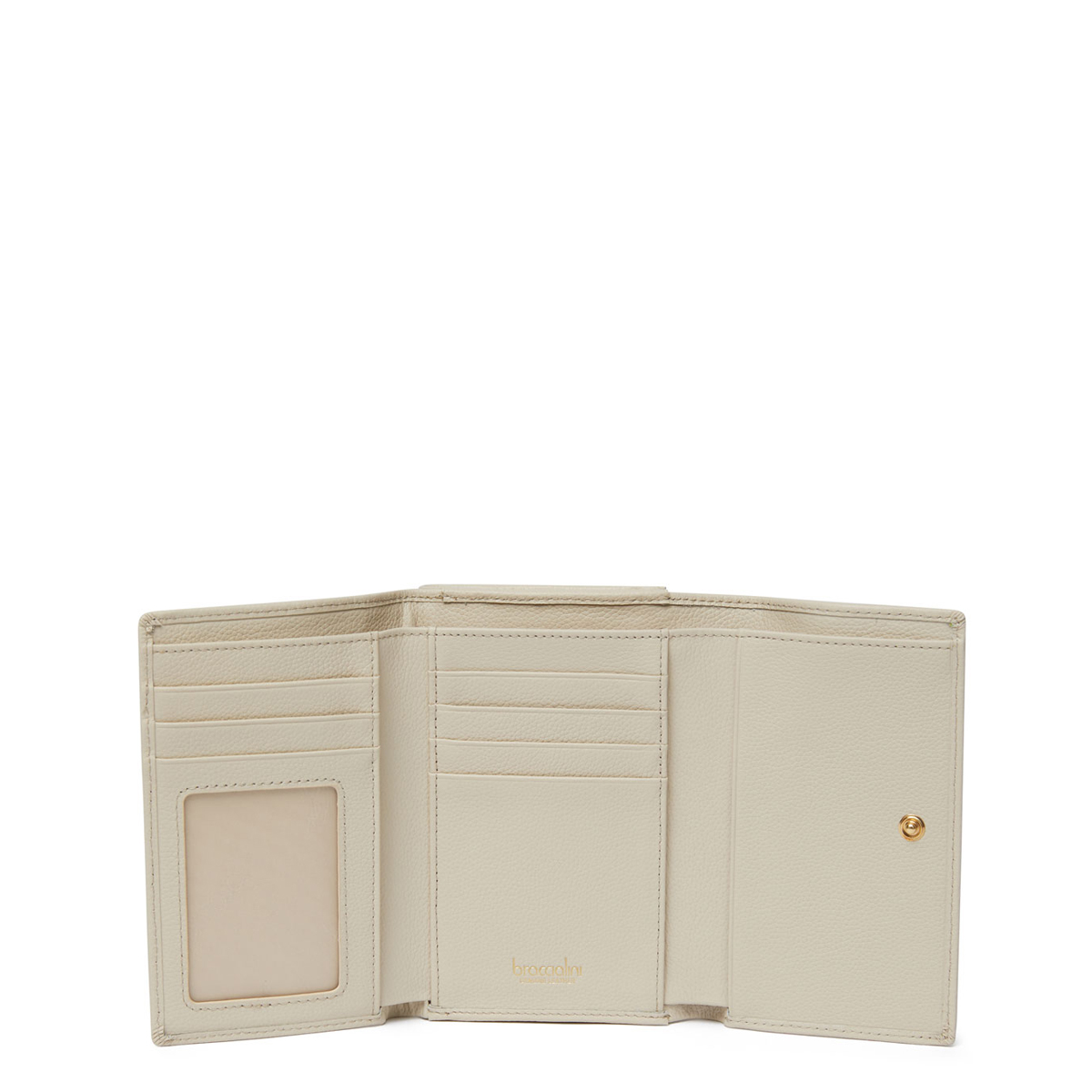Braccialini Portafoglio Medio Basic Beige - 3