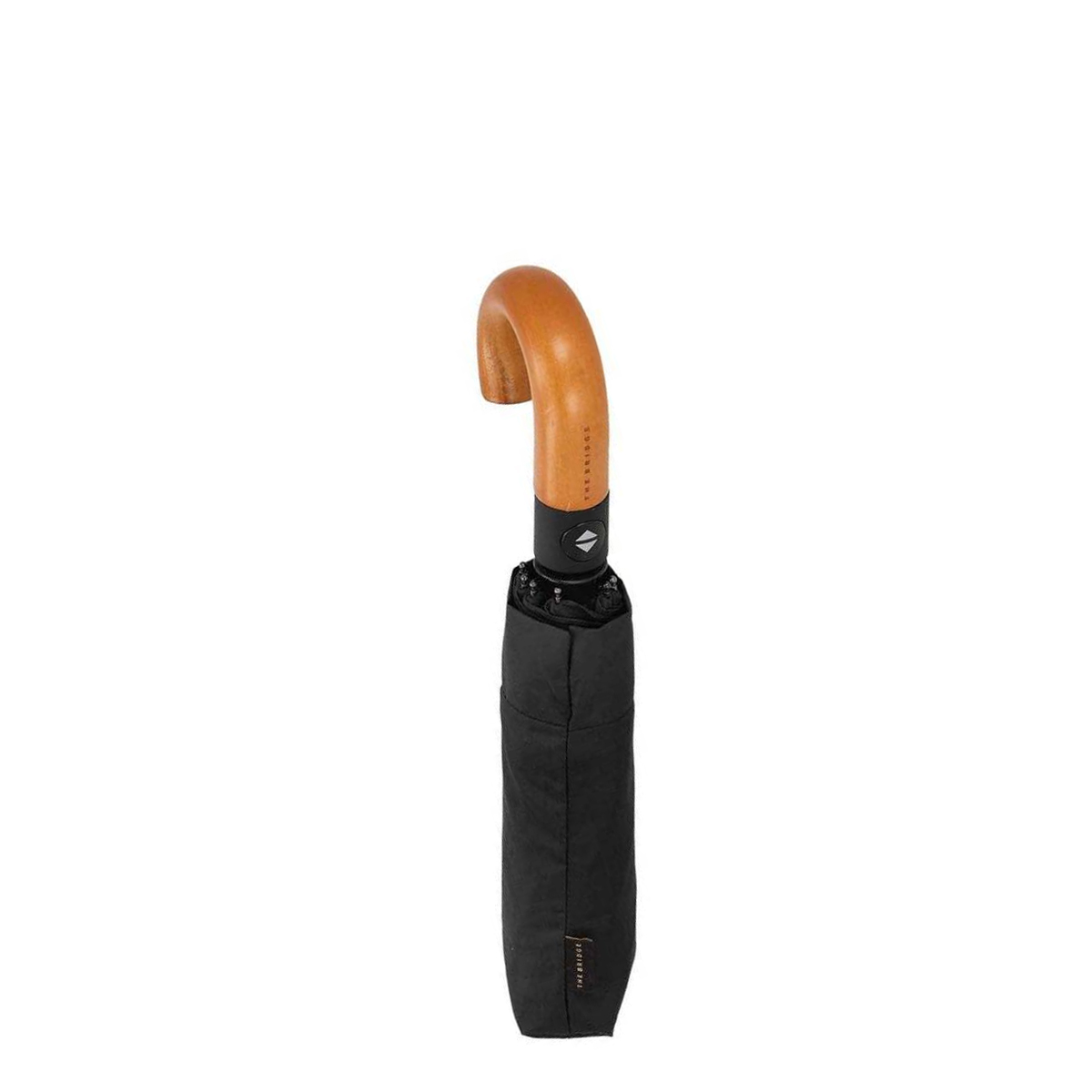 The Bridge Ombrello Fiber Magic Crook Handle Nero - 3