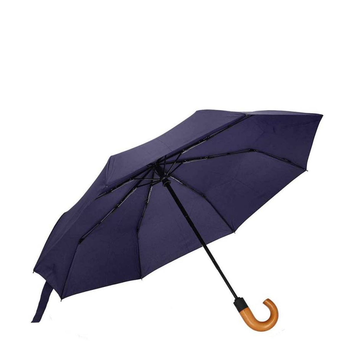 The Bridge Ombrello Fiber Magic Crook Handle Blu Navy - 1
