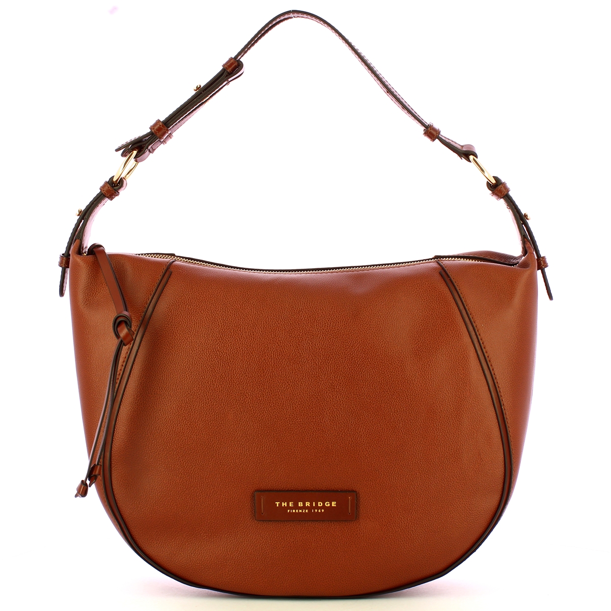 The Bridge Hobo Bag Domitilla Marrone - 1 The Bridge Hobo Bag Domitilla Marrone - 1