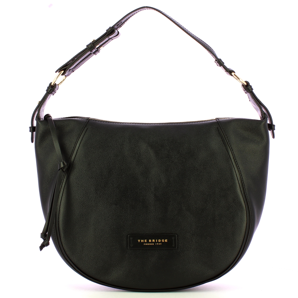 The Bridge Hobo Bag Domitilla Nero - 1 The Bridge Hobo Bag Domitilla Nero - 1