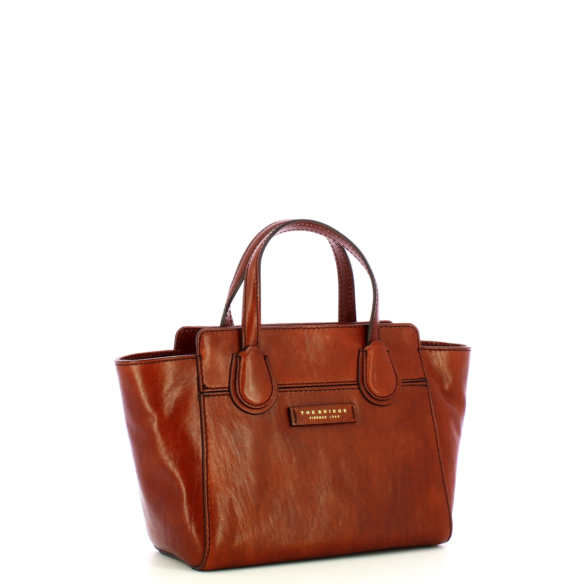 The Bridge Elettra Marrone Oro Handbag - 2 The Bridge Elettra Marrone Oro Handbag - 2
