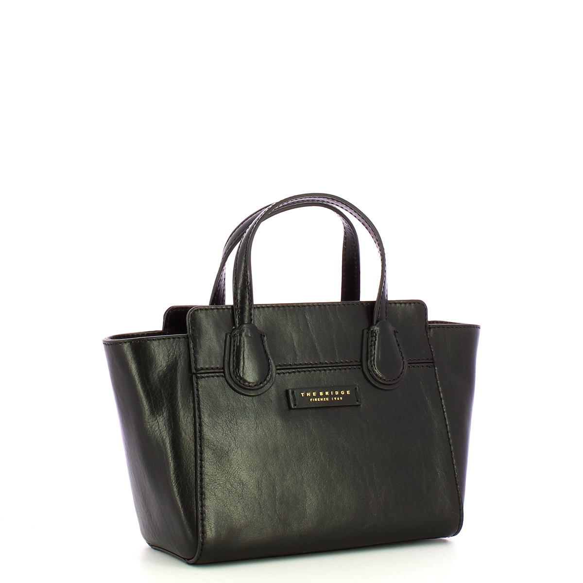 The Bridge Elettra Nero Oro Handbag - 2 The Bridge Elettra Nero Oro Handbag - 2