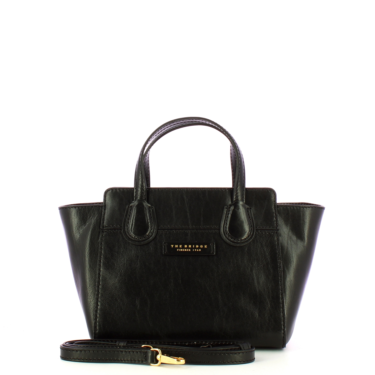 The Bridge Elettra Nero Oro Handbag - 4 The Bridge Elettra Nero Oro Handbag - 4