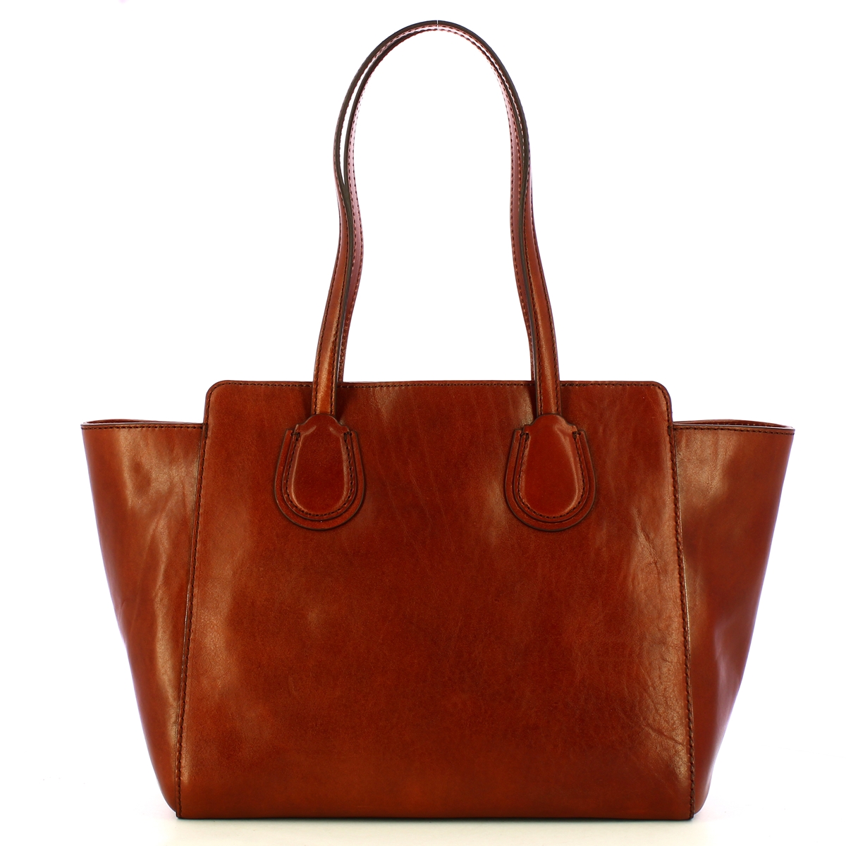The Bridge Elettra Marrone Oro Shopping Bag - 3 The Bridge Elettra Marrone Oro Shopping Bag - 3