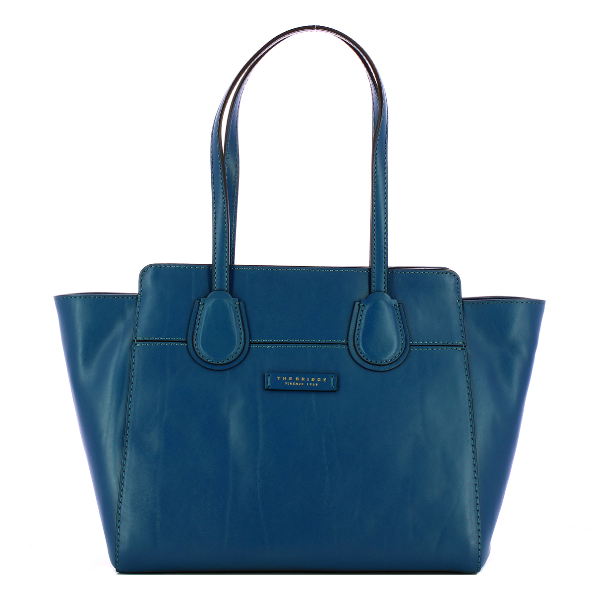 The Bridge Elettra Jeans Oro Shopping Bag - 1 The Bridge Elettra Jeans Oro Shopping Bag - 1
