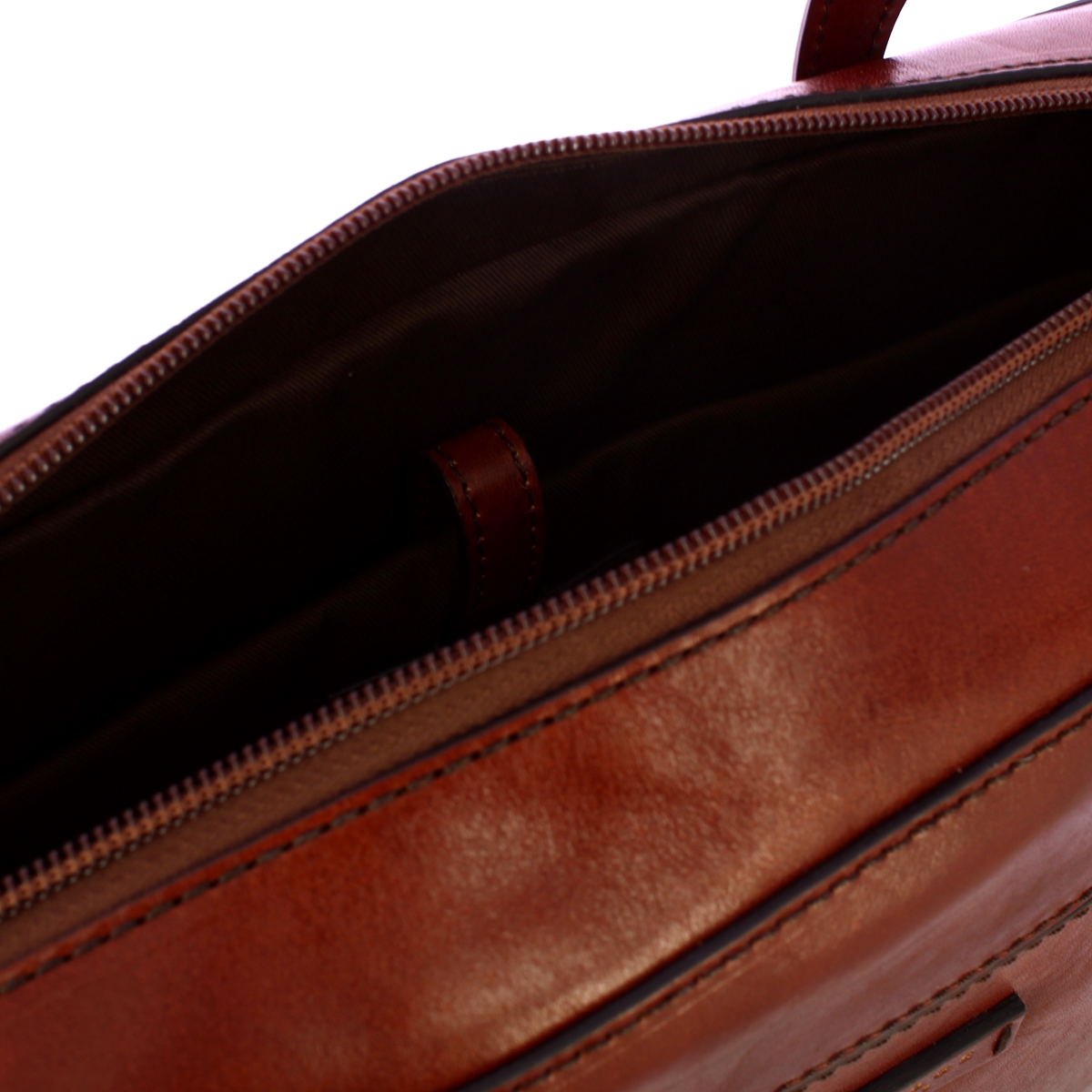 The Bridge Elettra Marrone Oro Laptop Briefcase - 5 The Bridge Elettra Marrone Oro Laptop Briefcase - 5