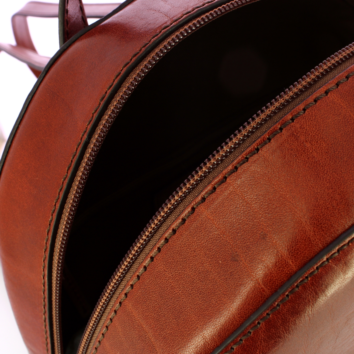 The Bridge Elettra Marrone Oro Backpack - 4